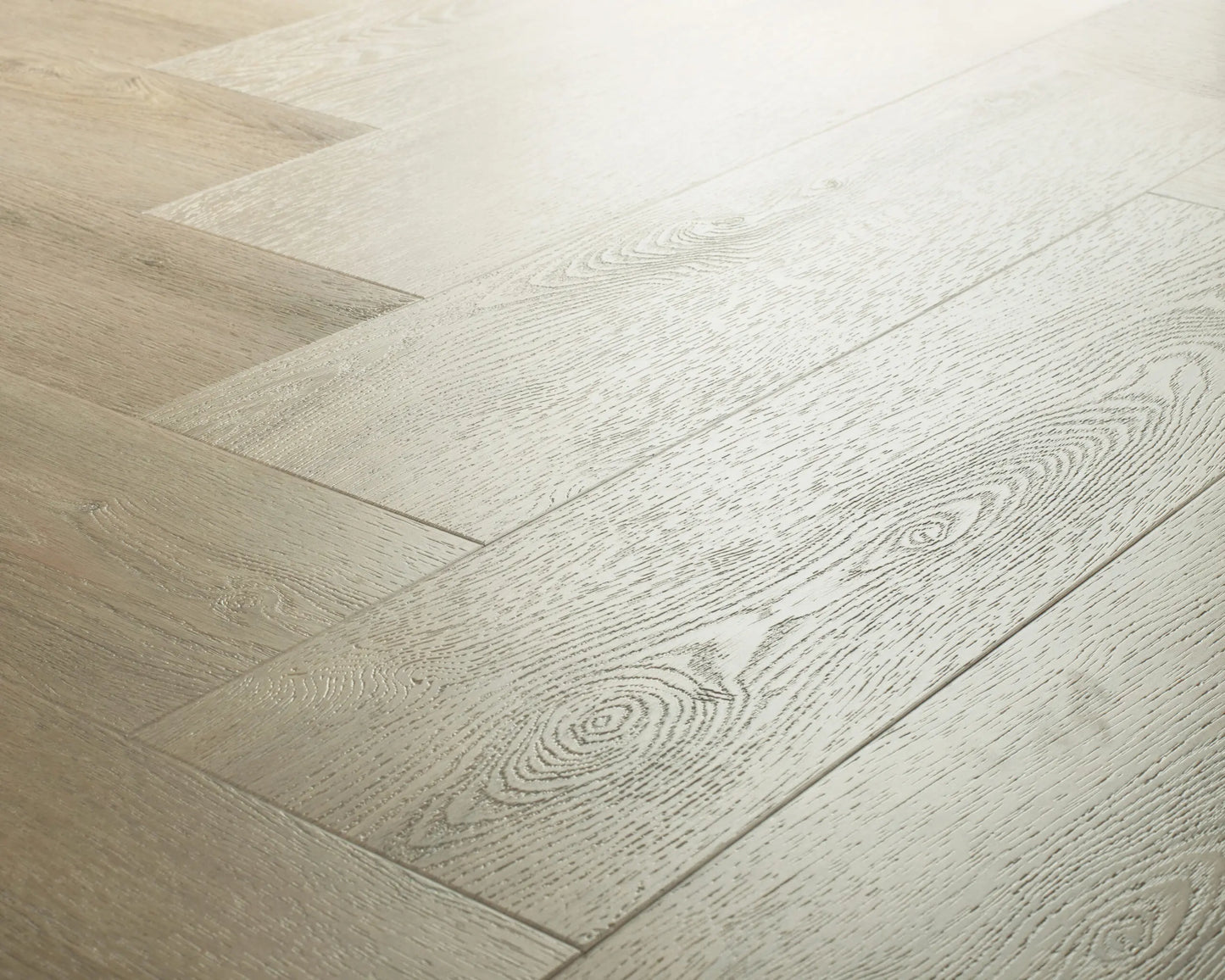 Visgraat XL 57747 PVC vloer in naturel eiken grijs close-up