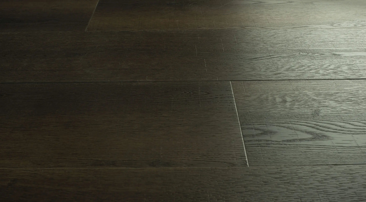 XL Plank PVC vloer in houtlook, gelijmd gelegd in woonruimte